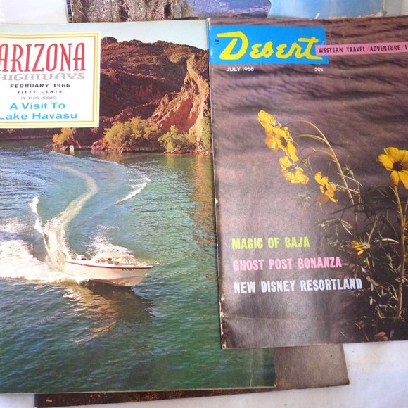 6 Arizona Highways Dessert magazines 1960s back issues  Southwest Native America - Picture 3 of 6